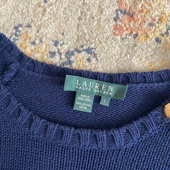 Ralph Lauren Stripe Sweater Preppy - Picture 4 of 7